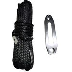 Cabo Sintético 6mm 13 Metros Com Guia Atv Utv - Cinza