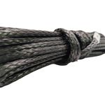 Cabo Sintético 6mm 13 Metros Com Guia Atv Utv - Cinza