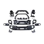 Para-choque dianteiro AEV EX para Wrangler JL 2018+ e Gladiator JT - Ponteiras Curtas