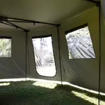 Fechamento Total Anexo para Toldo Asa de Morcego 270 graus 8 lados