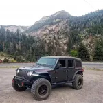 Kit Paralamas Fender Jeep Wrangler JL 2018+ em Plástico ABS