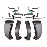 Kit Paralamas Fender Jeep Wrangler JL 2018+ em Plástico ABS