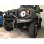 Para Choque Aluminio C/ Base P/ Guincho Suzuki Jimny Sierra 2019/diante