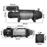 Guincho Elétrico Dandaro Zillion 20.000 Libras 12v