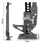  Macaco - Farm Jack - 60 Polegadas Para 3000 Kg 