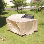 Toldo Automotivo Asa de Morcego Abertura 270º Dandaro - 2,00mts com Anexo Fechamento