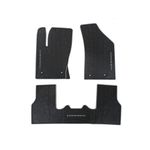 Tapete Borracha Jeep Compass Borda Cinza