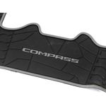 Tapete Borracha Jeep Compass Borda Cinza