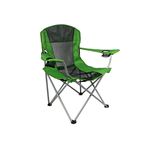 Cadeira Dobrável Reforçada P/ Camping Capacidade 120 Kg 
