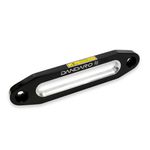 Guia Cabo Sintético Kevlar Em Aluminio Modelo Bicolor Preto