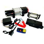 Guincho Elétrico Dandaro Platinium 5000 Lbs Cabo Aço 12v Utv e Atv 