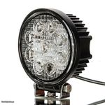 Farol Milha Redondo Led Off Road 27w 6000k - Preço Unitário