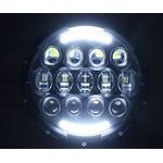 Farol Angel Eyes Multi 105w Jeep Wrangler - Par
