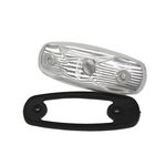 Lanterna De Seta Dianteira Cor Cristal Troller 2002 a 2008 - Unidade