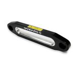 Guia Cabo Sintético Kevlar Em Aluminio Modelo Bicolor Preto