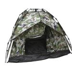 Barraca De Camping Iglu Automática Camuflada Até 3 Pessoas