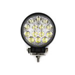 Farol De Led 42w Redondo 14 Leds - Unidade