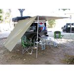 Toldo Automotivo 2,5 x 2,5 Mt + Fechamento Lateral 