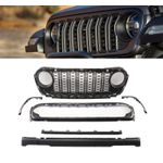 Grade Frontal Jeep Wrangler JL Modelo 2025 SEM BURACO CAMERA FRONTAL