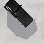 Toldo Asa de Morcego 270 Graus Reforçado Aluminio Impermeável 2,3 mts com led embutido