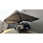 Toldo Asa de Morcego 270 Graus Reforçado Aluminio Impermeável 2,3 mts com led embutido