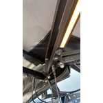 Toldo Asa de Morcego 270 Graus Reforçado Aluminio Impermeável 2,3 mts com led embutido