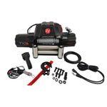Guincho Elétrico Dandaro Tx-13 Capacidade 13500lbs 12v Cabo De Aço 