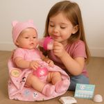BONECA NEW BORN MENINA PREMIUM