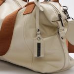 Bolsa grande ombro e transversal OFF WHITE com alça em gorgurão REF:DM-24G 