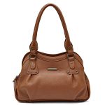 Bolsa Feminina Média Ombro CARAMELO DM-21