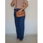 Bolsa media couro legitimo caramelo ref: DM-08
