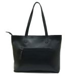  kIT Bolsa Feminina Grande sacola couro legitimo E Carteira PRETA ref:DM-25B 