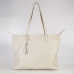 Bolsa Feminina Grande sacola couro legitimo OFF WHITE ref:DM-25 