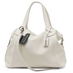 Bolsa grande e mini couro legitimo off white ref:DM-01A