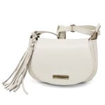 Bolsa grande e mini couro legitimo off white ref:DM-01A