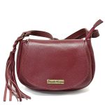 Mini Bolsa Couro Legitimo bordo REF:DM-15