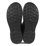 Bota Eva Cano Longo Bico Composite Impermeavel E Termica Preta Ca51813 