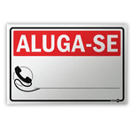 PLACA SINALIZACAO PS29 ALUGO