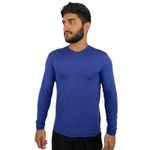 CAMISA DE HELANCA MALHA DRYFIT E UV COMFORT AZUL CA47953