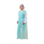 AVENTAL DESCARTAVEL POLIETILENO AZUL OCEANO CA30361