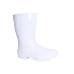 BOTA PVC SAFETY BOOTS CANO MEDIO COM FORRO BRANCA CA42149
