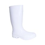 BOTA PVC SAFETY BOOTS CANO ALTO COM FORRO BRANCA 6033BCF CA42149
