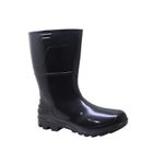 BOTA PVC SAFETY BOOTS CANO MEDIO COM FORRO PRETA CA42149