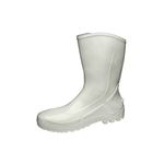 BOTA PVC CANO MEDIO COM FORRO BRANCA 110VFLEXF-BR CA42291