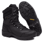 BOTA TÁTICA MILITAR 100% COURO CANO MEDIO BOPE CA46902