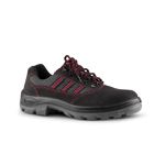 TENIS NOBUCK BIDENSIDADE BICO COMPOSITE SP903CDTL PRETO/VERMELHO CA26730