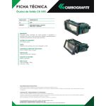 OCULOS PARA MAÇARICO DE SOLDA CG 500 VISOR ARTICULADO CA8091