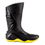 BOTA PVC CANO MEDIO COM FORRO MOTOSAFE 84BPM600 PTO/AMARELO CA34798