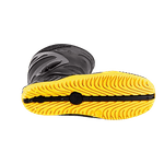 BOTA PVC CANO MEDIO COM FORRO MOTOSAFE 84BPM600 PTO/AMARELO CA34798