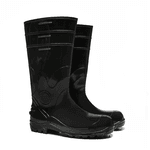 BOTA PVC CANO LONGO SEM FORRO 85BPL600SF PRETA CA37455